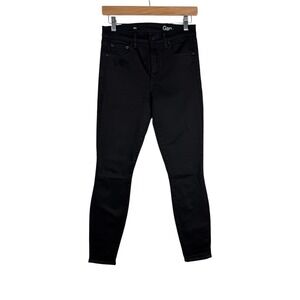 GAP 1969 True Skinny Jeans size 26 Short Black